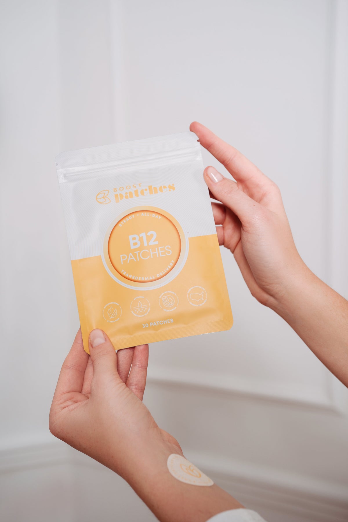 Boost Patches wearable B12 wellness patches