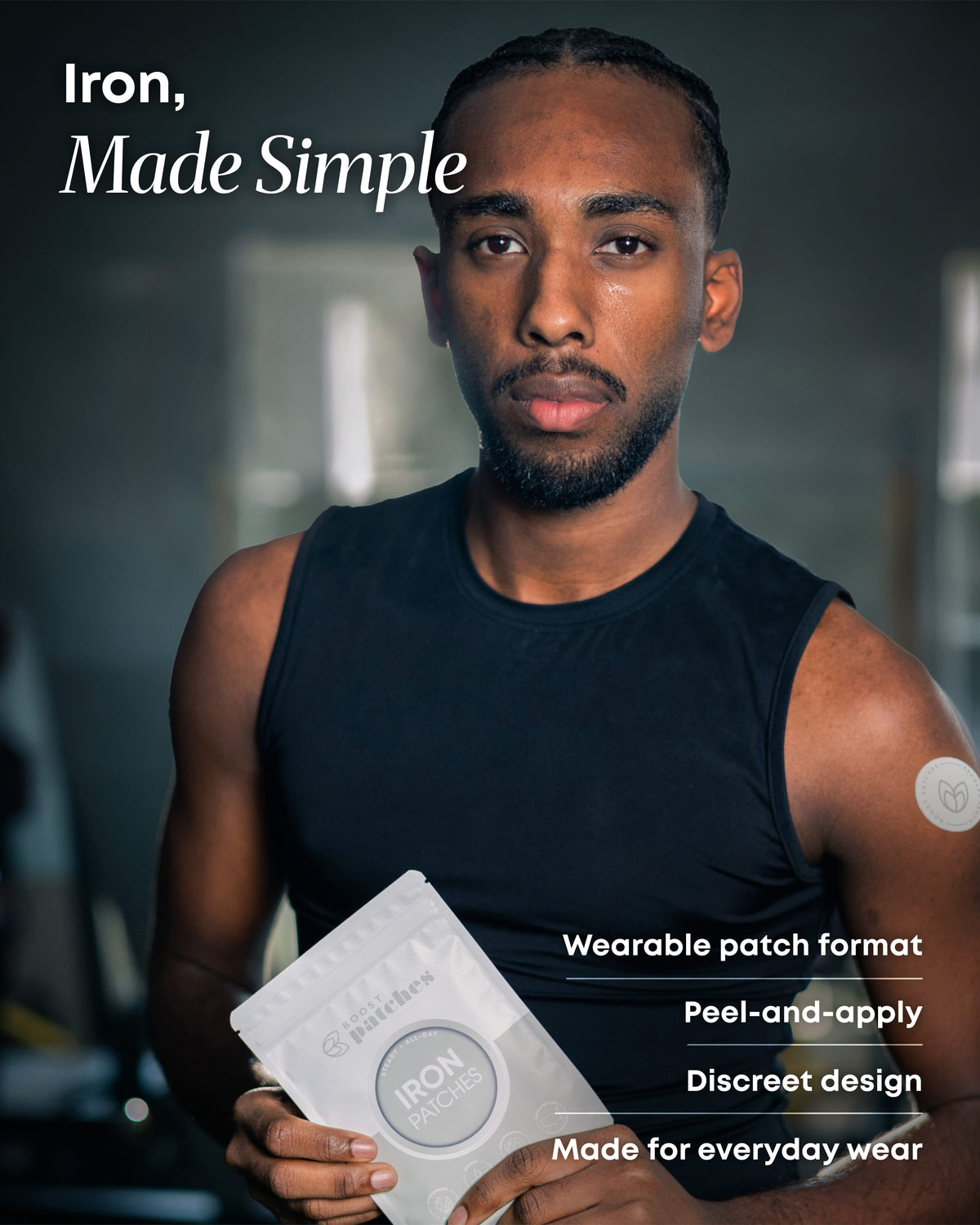 Iron Wellness Patches for Daily Routine Support | Boost Patches