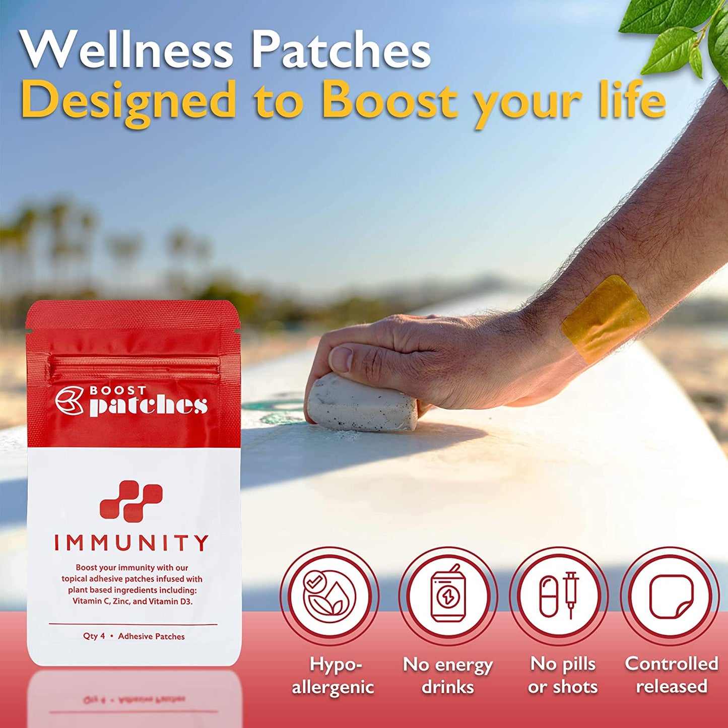 Immunity Patch with Vitamin D