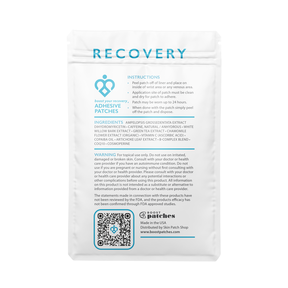 Recovery Patches Hangover Be Gone Clean Wine Stickers Portable Health Patch